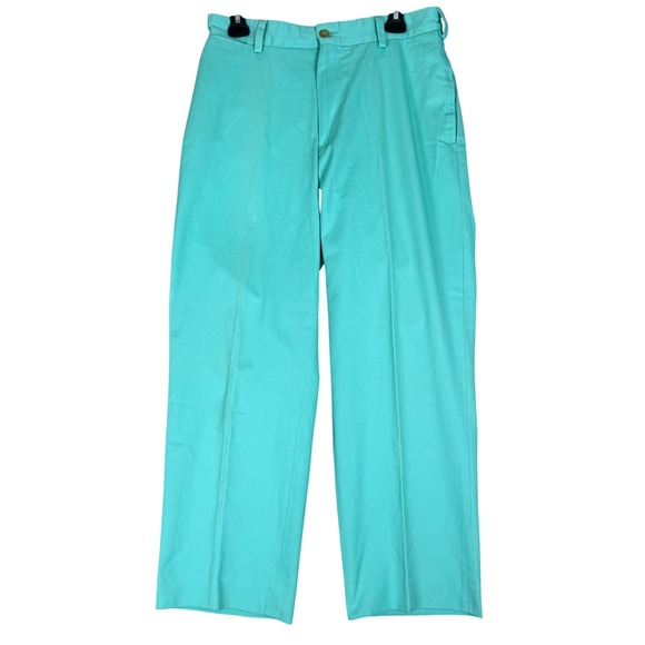 Bills Khakis Other - Bills Khakis Classic Fit Pants 34x27.5 Cotton Chino Turquoise Green Made In USA
